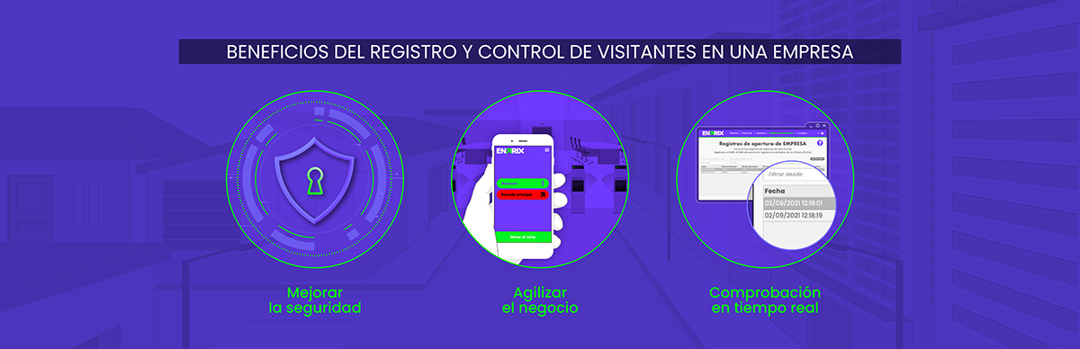 Beneficios del control de acceso para visitantes